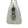 Bolso Givenchy Antigona Lock Mini en cuero blanco - dettaglio