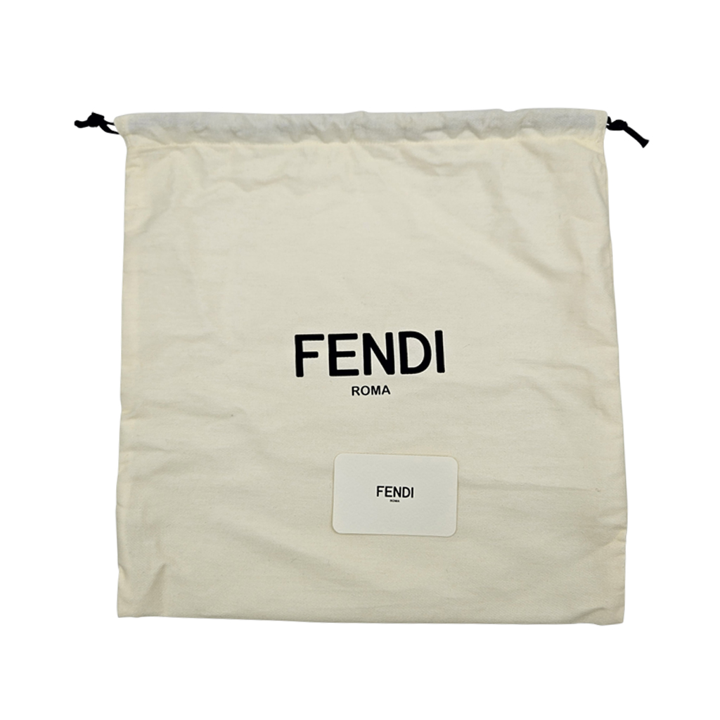 Sandales à talons hauts Fendi First en raphia tissé ivoire - vue détaillée