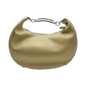 Fendi Fendigraphy bag in beige leather medium