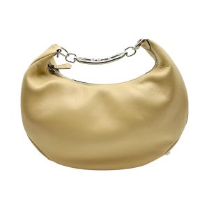 Fendi Fendigraphy bag in beige leather medium - detail view