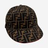 Chapeau FF en jacquard Fendi