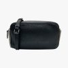 Sac à bandoulière en cuir noir Burberry