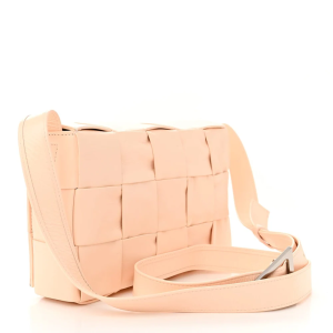 Bottega Veneta Cassette melon washed crossbody bag - detail view