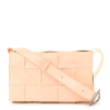 Bottega Veneta Cassette sac à bandoulière tissé melon washed