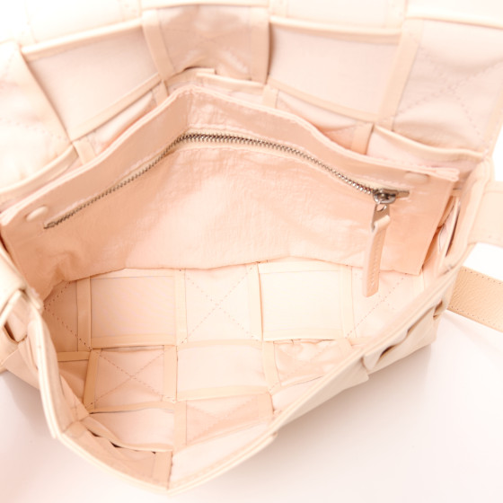 Bottega Veneta Cassette sac à bandoulière tissé melon washed - vue détaillée
