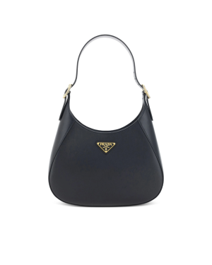 Prada City shoulder bag in black leather