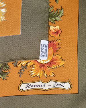 Hermès Foulard in seta - dettaglio