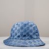 Cappello da pescatore Gucci in denim