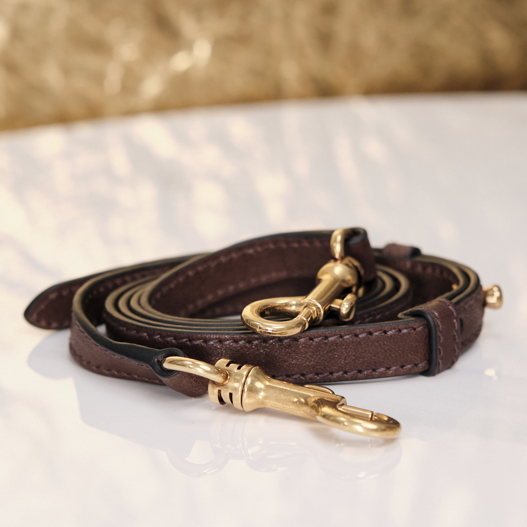 Sac Miu Miu Aventure medium en nappa marron bruyère - vue détaillée