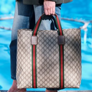 Gucci Tender GG Supreme Medium Tote Bag