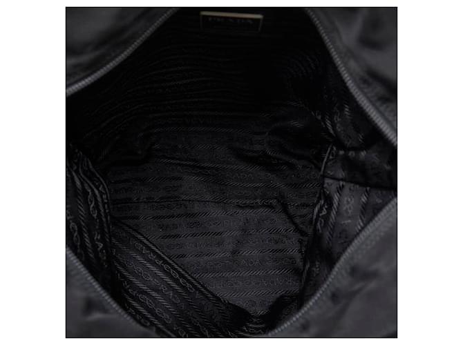 Sac Tote Prada noir en nylon - vue détaillée